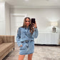 Sutton Denim Top