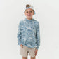 Boys Burlebo Performance Hoodie - Seaside Camo