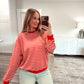 Jasper Crewneck - Red/Orange