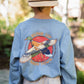 Boys Burlebo Suns Up Birds Down L/S Tee