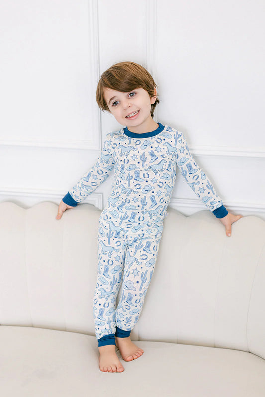 Poppy Kids Co. Western Premium PJ Set