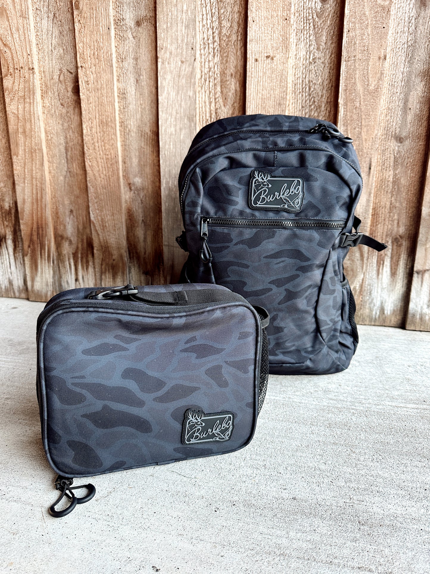 Burlebo Backpack - Black Camo