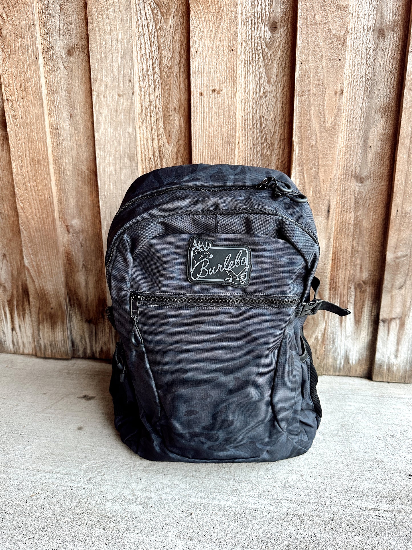 Burlebo Backpack - Black Camo