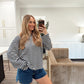 Frankie Top - Navy