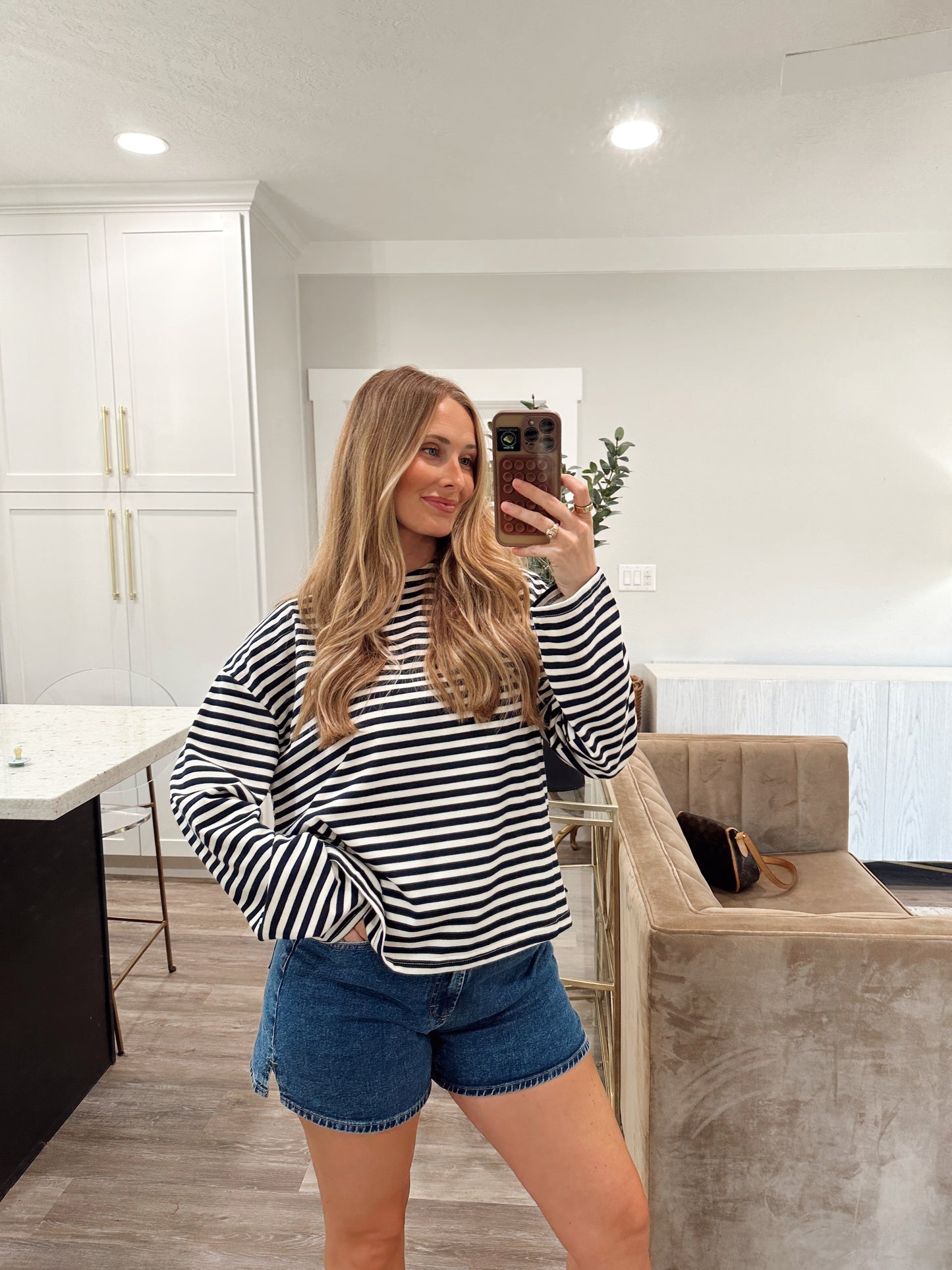 Frankie Top - Navy