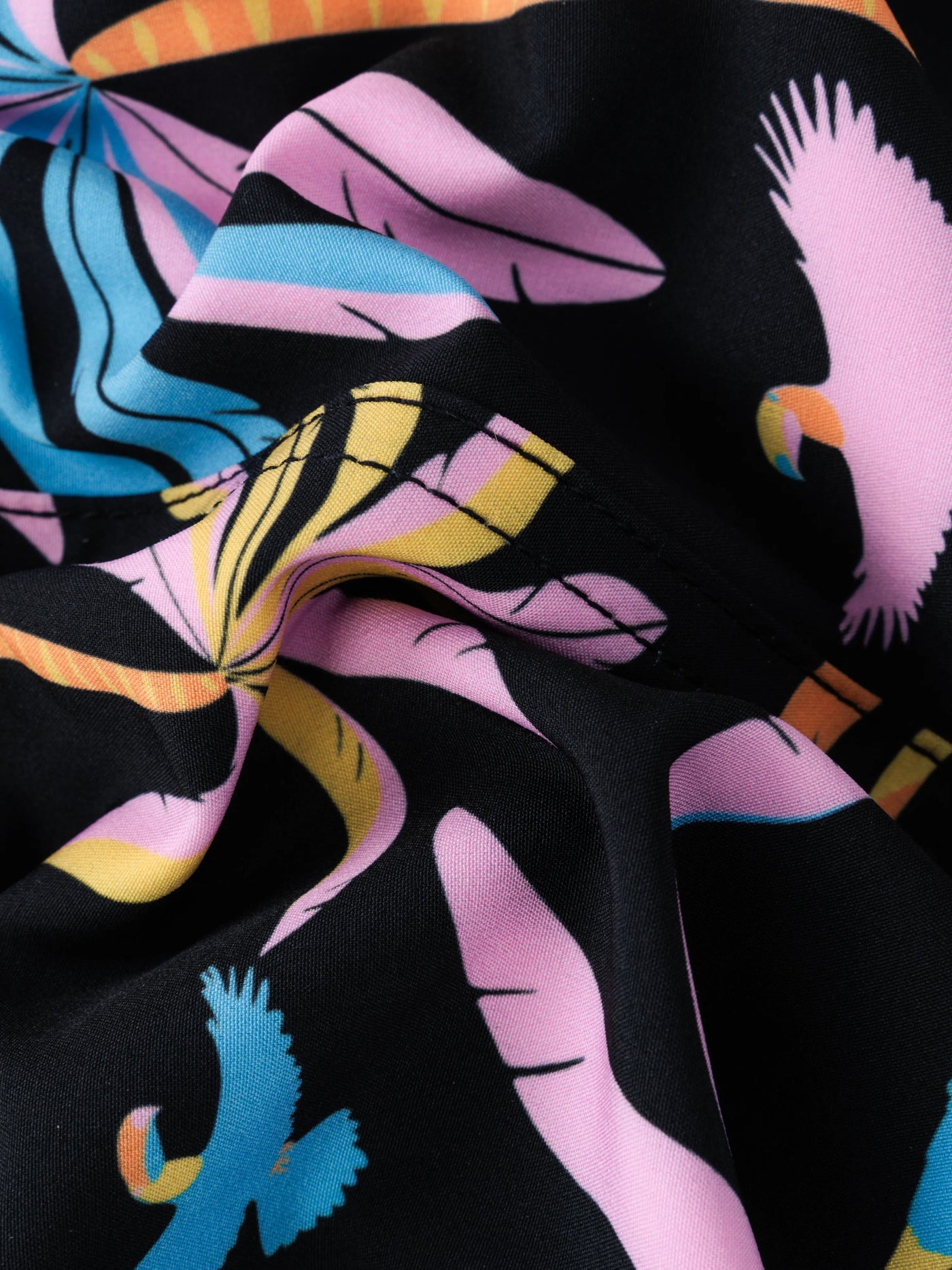 Chubbies Kids Swim Trunks - The Black Light Nights