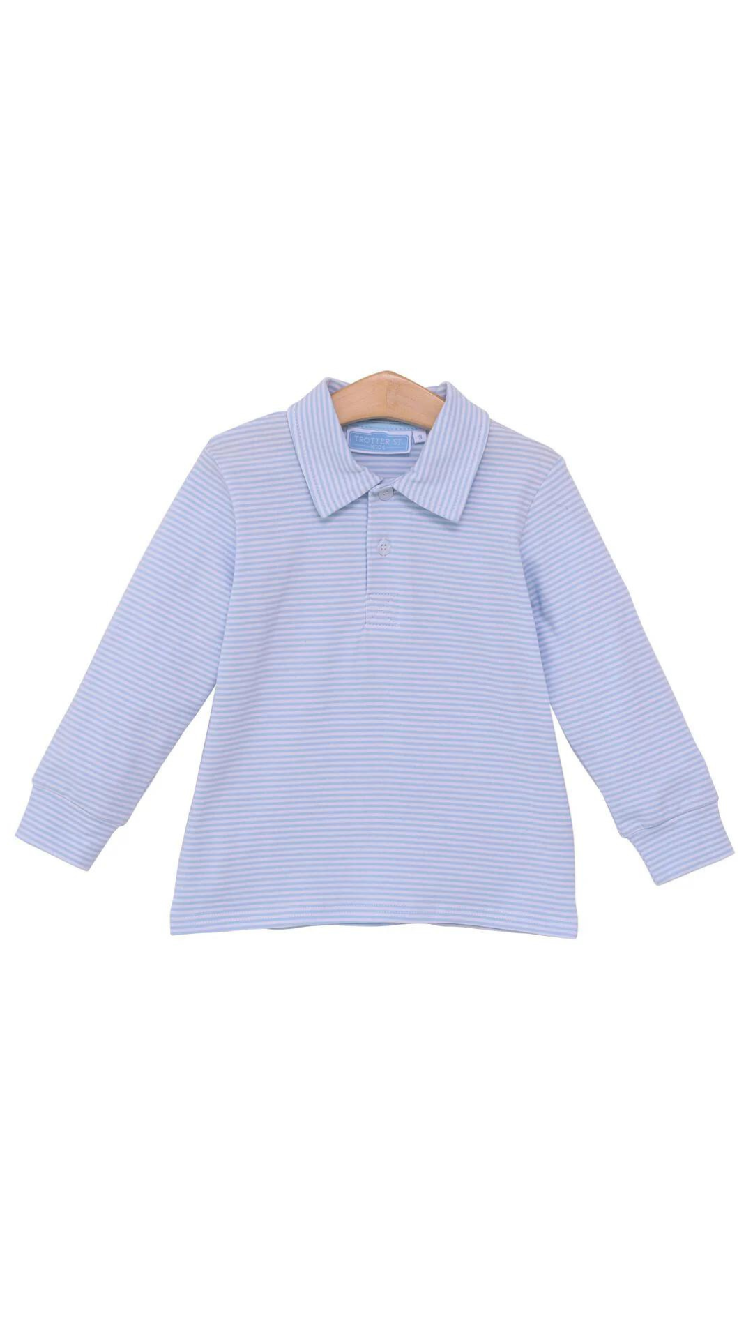 Jackson Polo - Light Blue Stripe