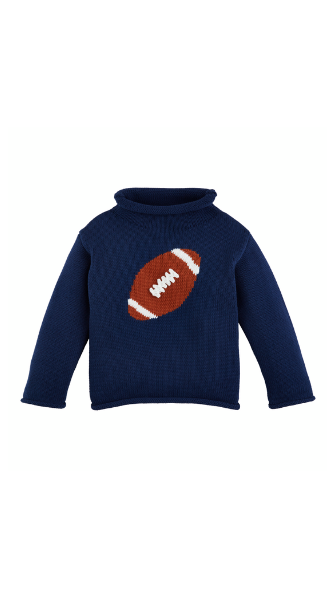 Football Rollneck Sweater