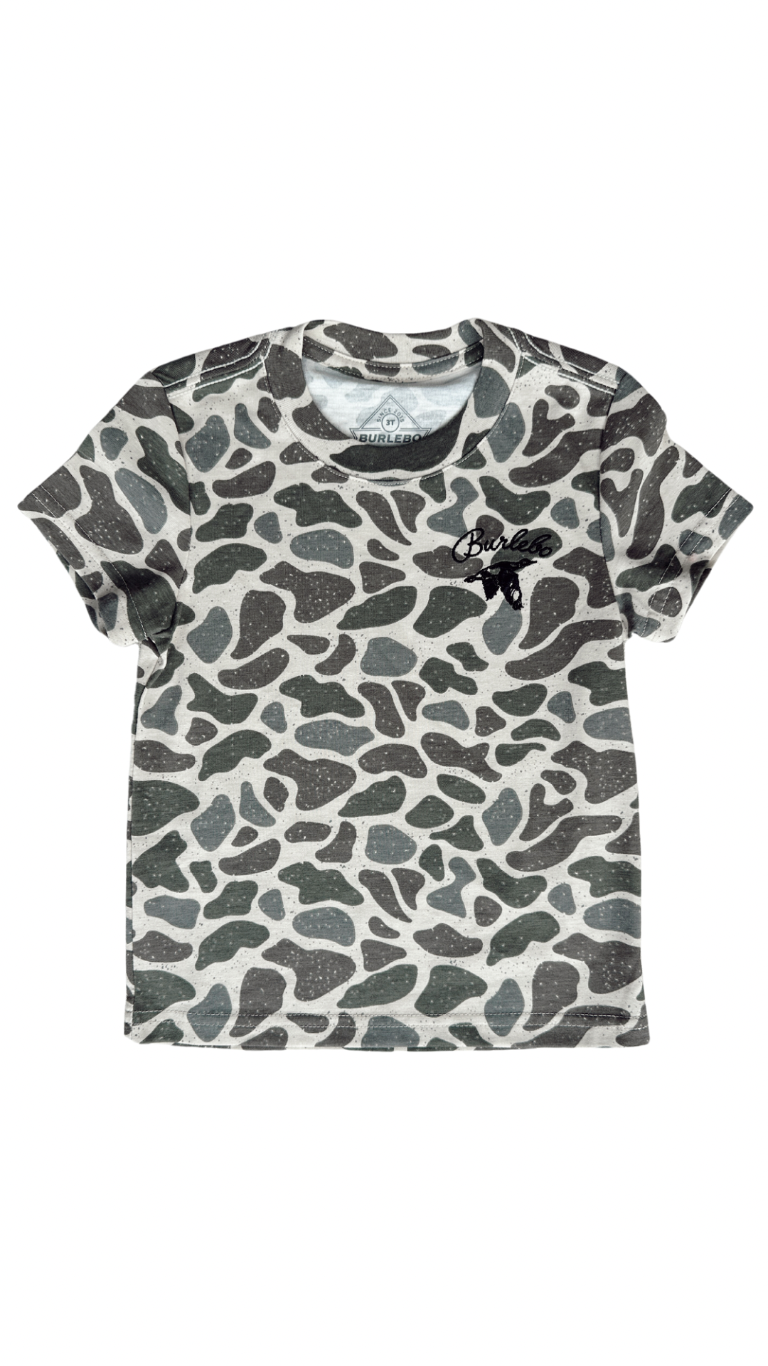 Toddler Burlebo Classic Deer Camo Tee