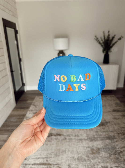 No Bad Days Youth Trucker Hat