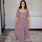 Maple Cream Plaid Dress