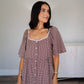 Maple Cream Plaid Dress