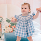 Poppy Kids Co. Daisy Gingham Diaper Cover Set