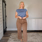 Washed Mocha Pants