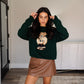 Rounded Roll Neck Bear Sweater