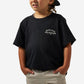 Boys Burlebo Outdoors Logo Tee - Black