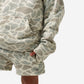 Boys Burlebo Vintage Washed Fleece Hoodie - Classic Deer Camo