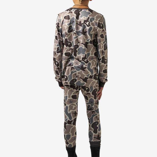 Boys Burlebo Pajama Set - Mallard Mayhem Camo