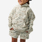 Boys Burlebo Vintage Washed Fleece Hoodie - Classic Deer Camo