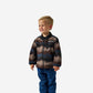 Boys Burlebo Wave on Wave Mountain Fleece Sherpa Full Zip Jacket