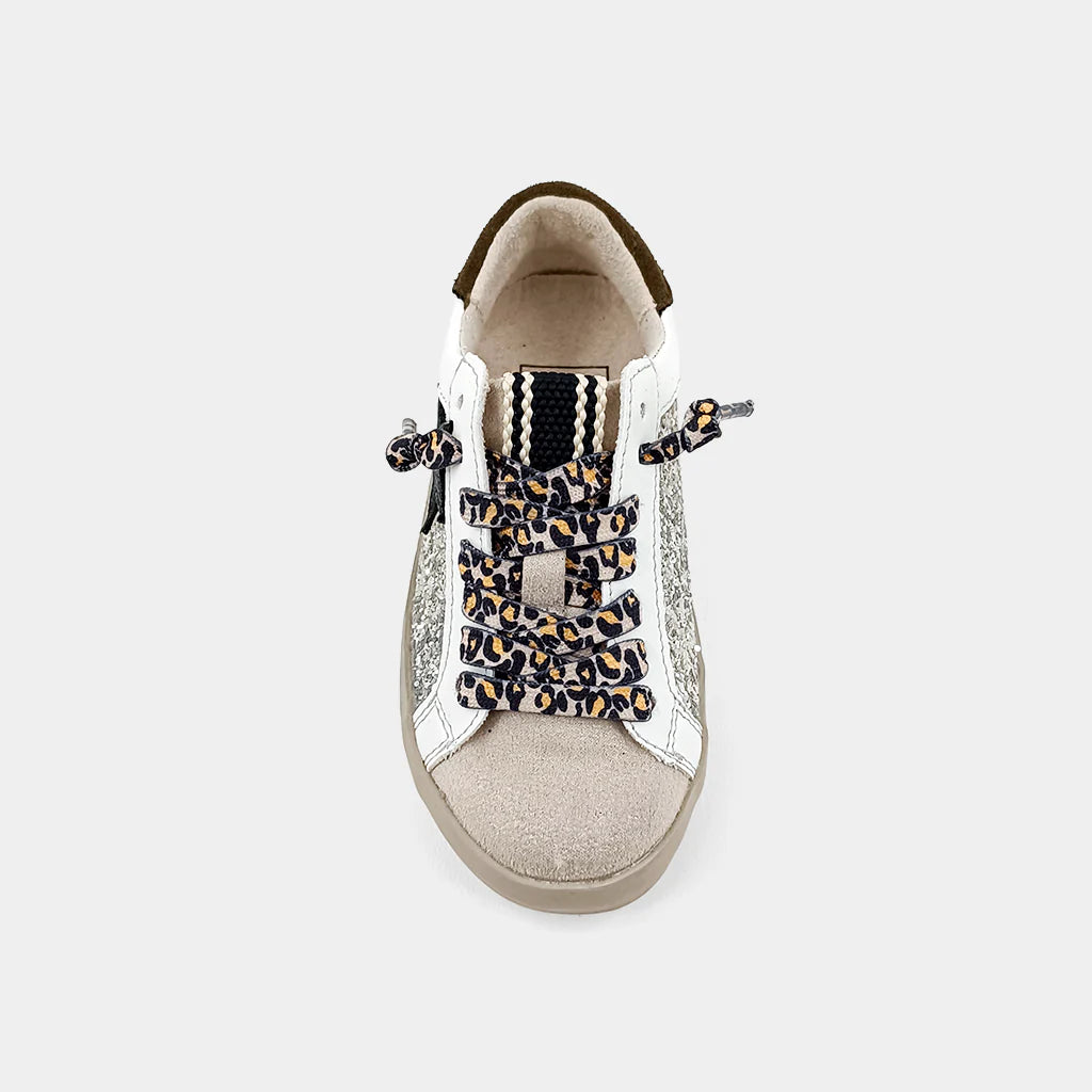 Paula Toddler Sneaker - Pearl Glitter