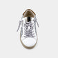 Paula Toddler Sneaker - Silver Sparkle