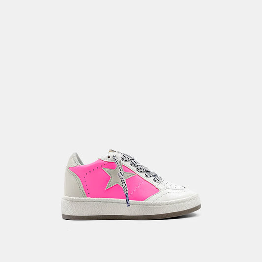Paz Toddler Sneaker - Neon Pink