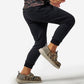 Boys Burlebo Fleece Joggers - Solid Black