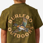Boys Burlebo Wood Duck Tee - Hunter Green