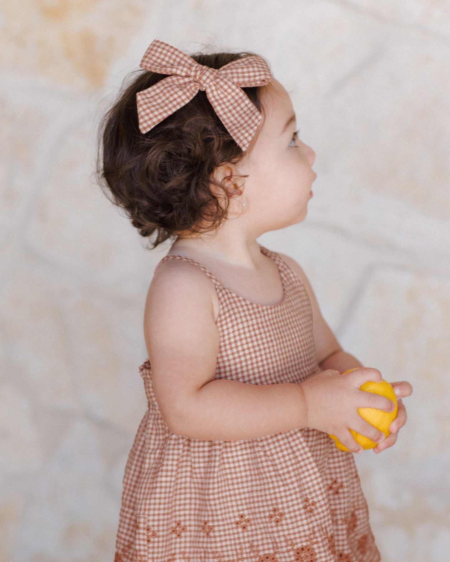 Rylee + Cru Bows, Seat of 2 | Poppy Gingham