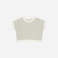 Rylee + Cru Kids Knit Boxy Tee | Sage Stripe