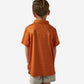 Boys Burlebo Performance Polo - Vintage Helmets | Orange