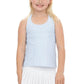 Light Blue Striped Tank
