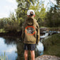 Boys Burlebo Fleece Hoodie - Duck Down | Hunter Green