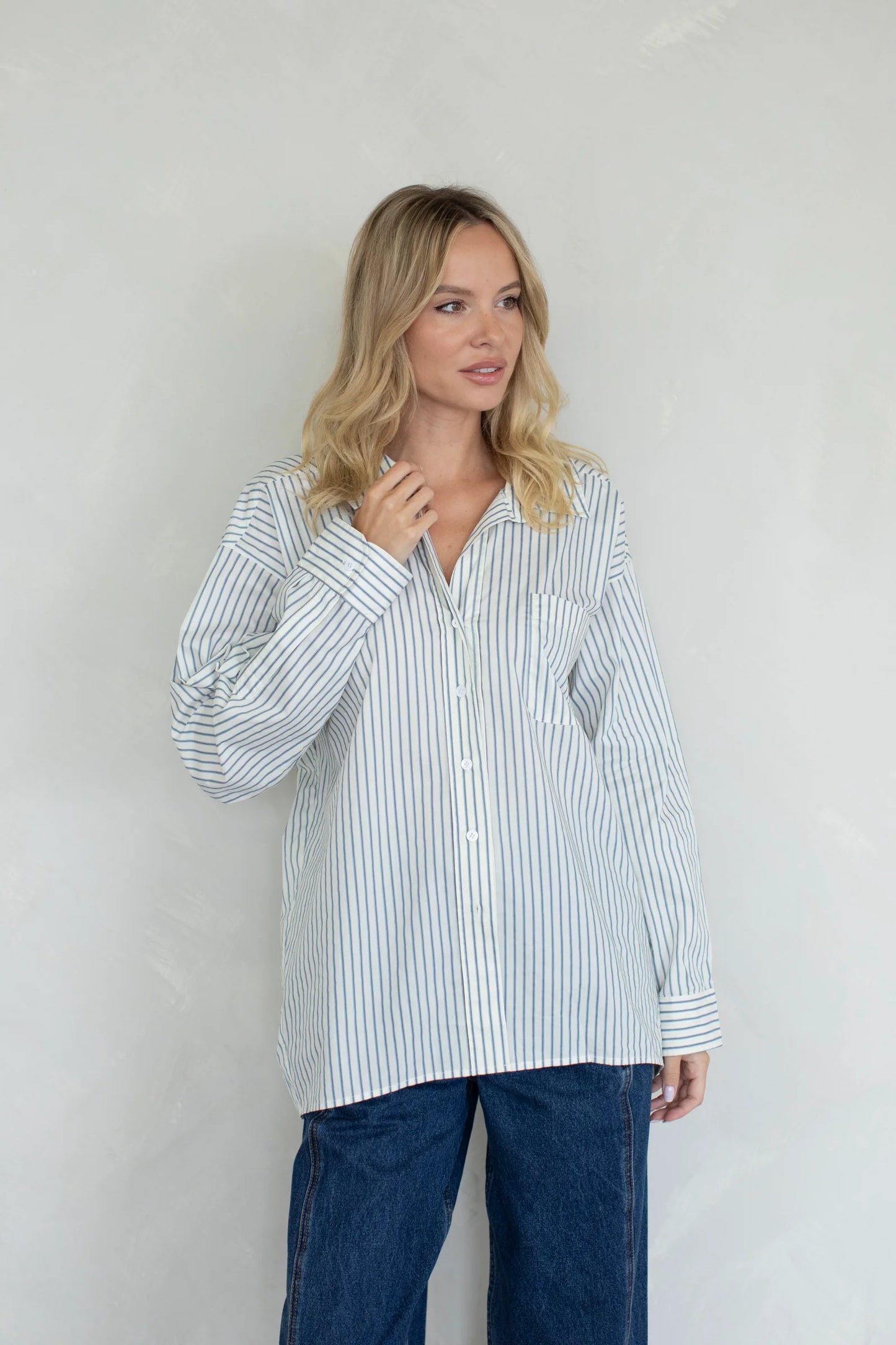 Emily Oversized Button Down