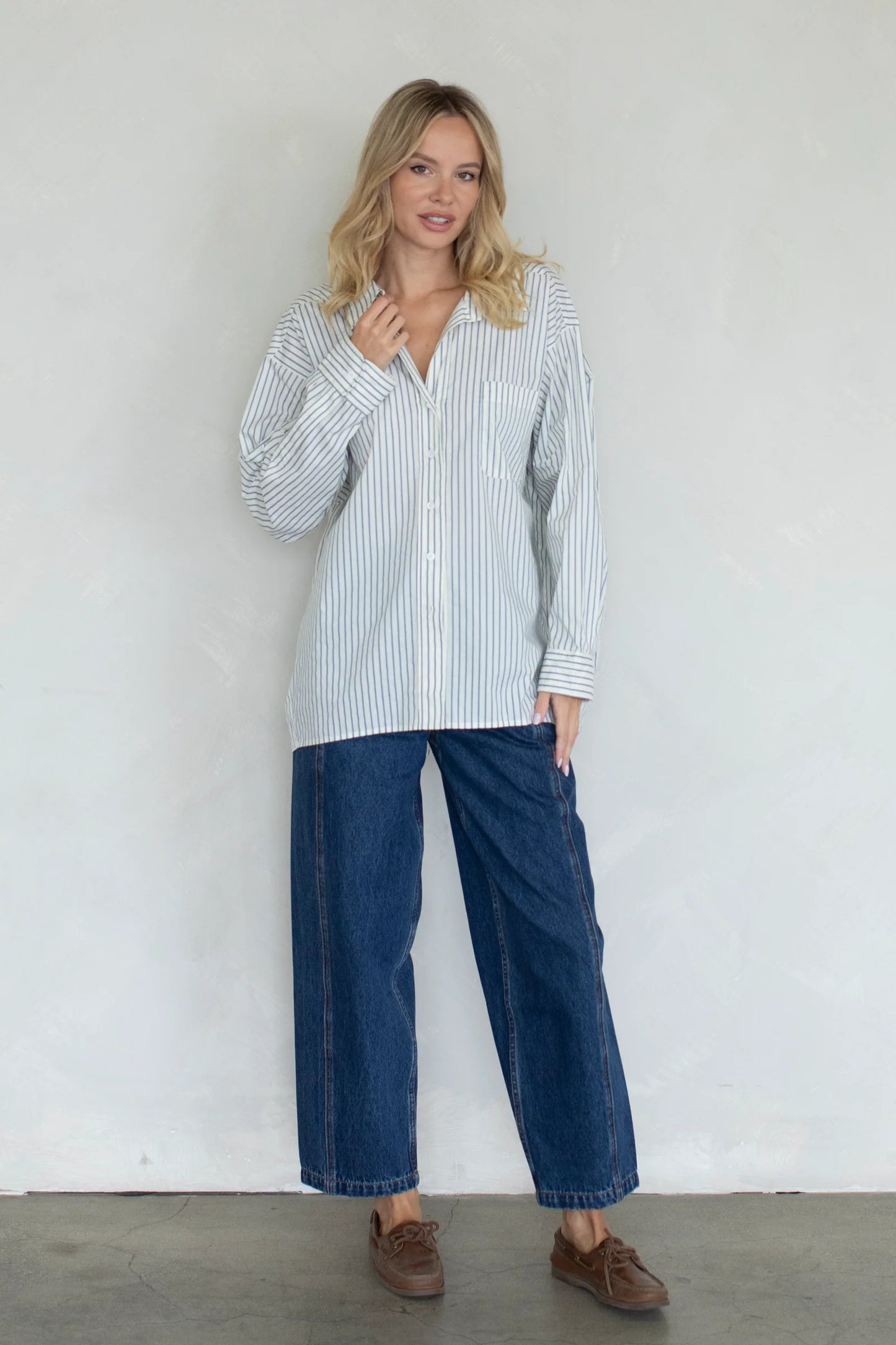 Emily Oversized Button Down