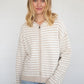 Cooper Zip Up Hoodie - Latte