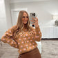 Chocolate Leather Skort