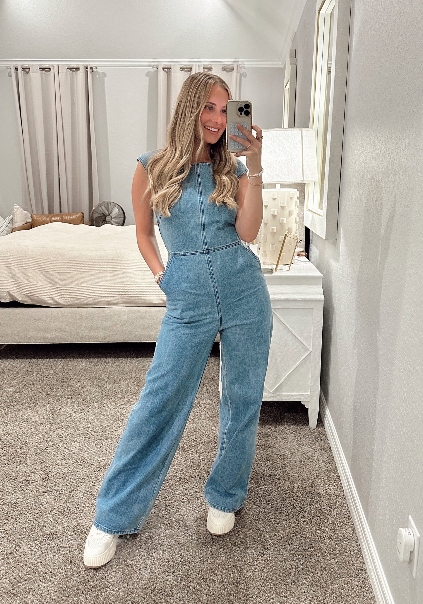 Gigi Denim Jumpsuit