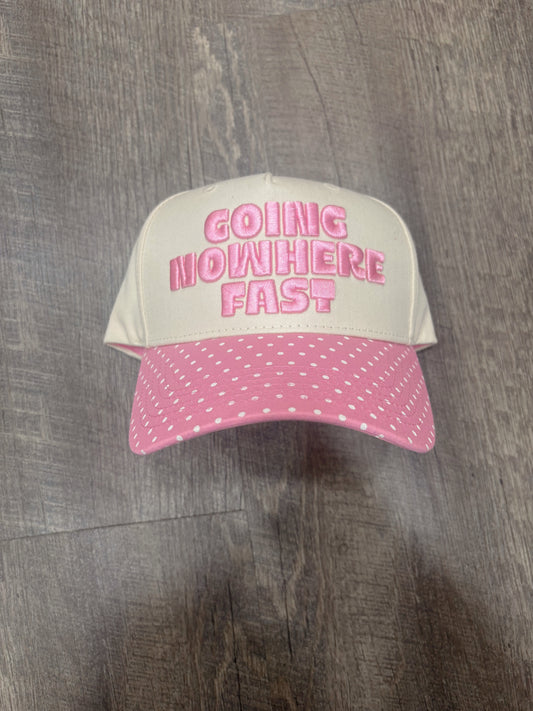Going Nowhere Fast Trucker Hat