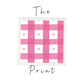 Poppy Kids Co. Pink Heart Check Premium Ruffle Romper