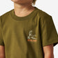 Boys Burlebo Duck Wild Tee - Hunter Green