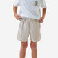 Boys Burlebo Everyday Shorts - Light Khaki - Old Glory Pocket