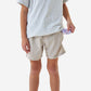 Boys Burlebo Everyday Shorts - Light Khaki - Old Glory Pocket