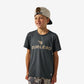 Boys Burlebo Go To Tee - Flying B Logo | Gun Metal Grey & Gauge Camo