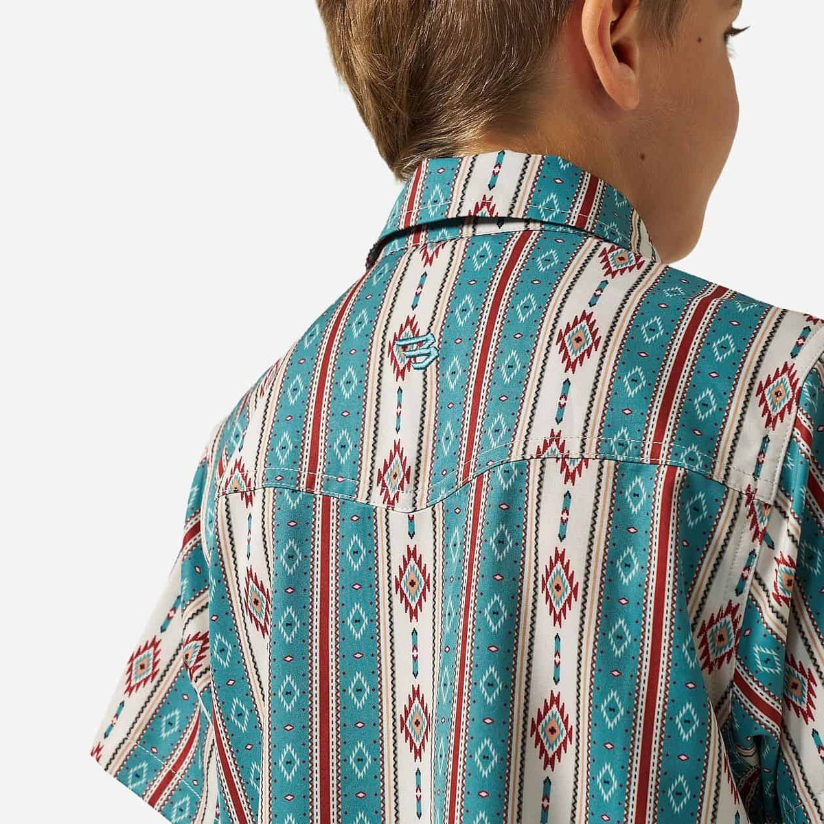 Boys Burlebo Performance Western Shirt - The Abbott