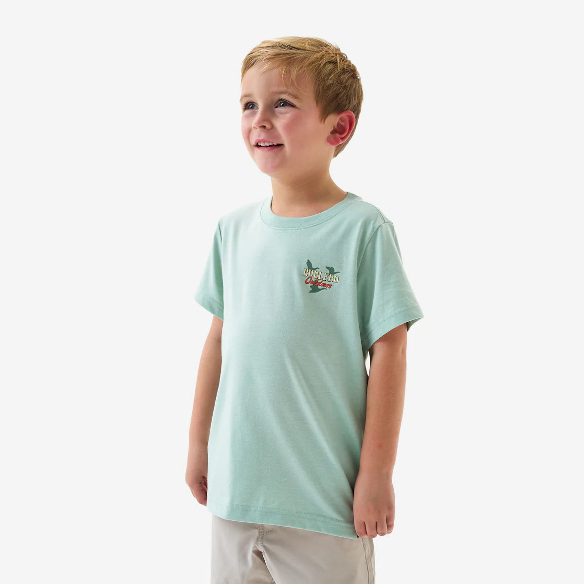 Boys Burlebo Field Companion Tee - Sage