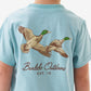 Boys Burlebo Flying Mallards Tee - Sky Blue