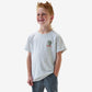 Boys Burlebo Fish Wild Tee | Ash Grey