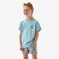 Boys Burlebo Tackle Shop Tee - Sky Blue